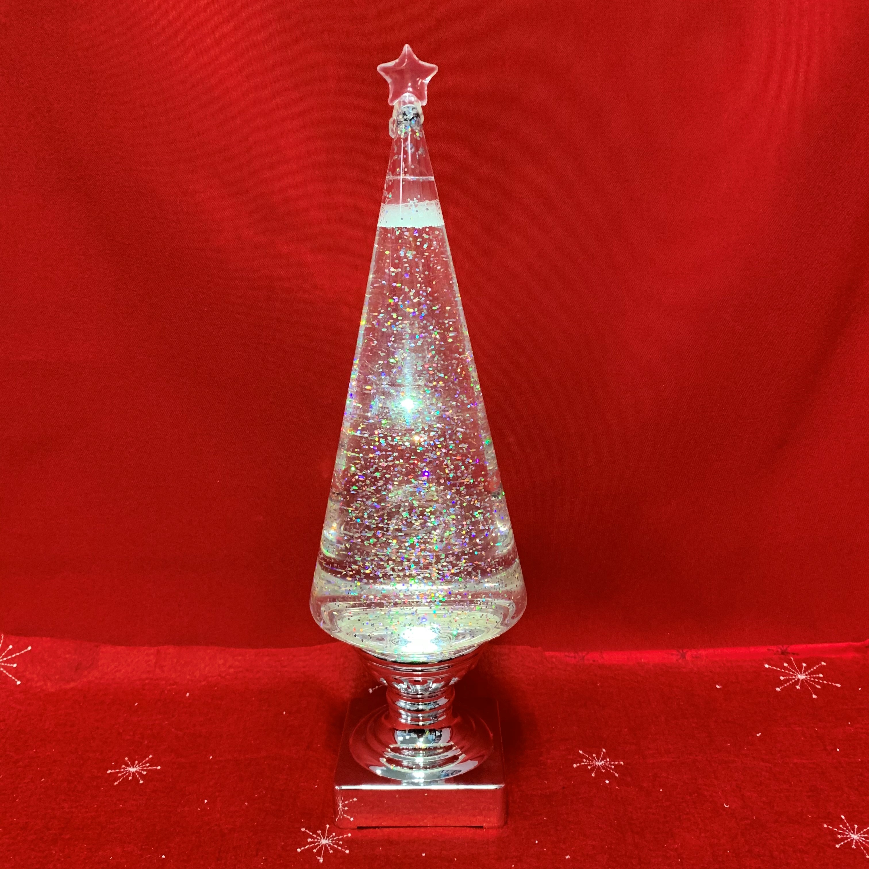 CHRISTMAS TREE LAVA LAMP
